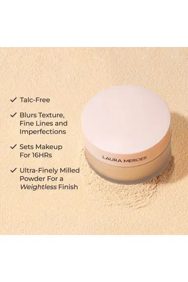 Laura Mercier Jumbo Translucent Loose Setting Powder Ultra Blur | Thumbnail 4 Laura Mercier Jumbo Translucent Loose Setting Powder Ultra Blur | Thumbnail 4