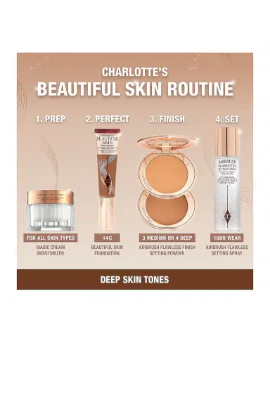 Charlotte Tilbury Charlotte's Beautiful Skin Medium Coverage Liquid Foundation with Hyaluronic Acid | Thumbnail 6