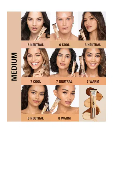 Charlotte Tilbury Charlotte's Beautiful Skin Medium Coverage Liquid Foundation with Hyaluronic Acid | Thumbnail 4 Charlotte Tilbury Charlotte's Beautiful Skin Medium Coverage Liquid Foundation with Hyaluronic Acid | Thumbnail 4