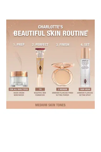Charlotte Tilbury Charlotte's Beautiful Skin Medium Coverage Liquid Foundation with Hyaluronic Acid | Thumbnail 6