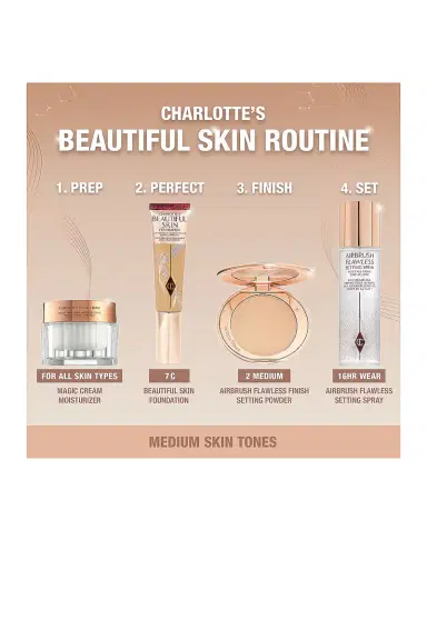 Charlotte Tilbury Charlotte's Beautiful Skin Medium Coverage Liquid Foundation with Hyaluronic Acid | Thumbnail 6