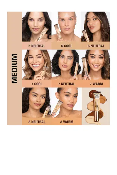 Charlotte Tilbury Charlotte's Beautiful Skin Medium Coverage Liquid Foundation with Hyaluronic Acid | Thumbnail 4