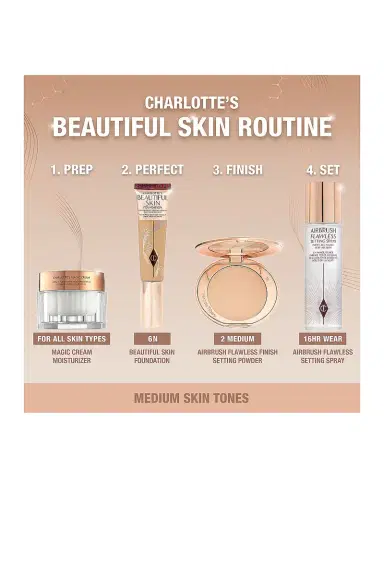 Charlotte Tilbury Charlotte's Beautiful Skin Medium Coverage Liquid Foundation with Hyaluronic Acid | Thumbnail 6