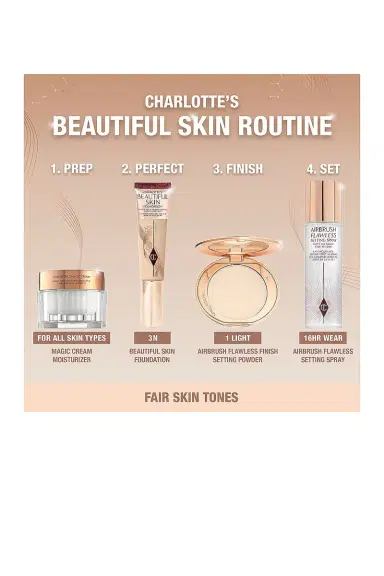 Charlotte Tilbury Charlotte's Beautiful Skin Medium Coverage Liquid Foundation with Hyaluronic Acid | Thumbnail 6 Charlotte Tilbury Charlotte's Beautiful Skin Medium Coverage Liquid Foundation with Hyaluronic Acid | Thumbnail 6