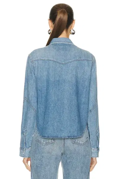 Citizens of Humanity Cropped Western Shirt | Thumbnail 3