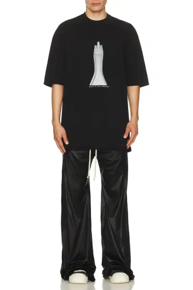DRKSHDW by Rick Owens Sister Graphic Jumbo Short Sleeve T | Thumbnail 3