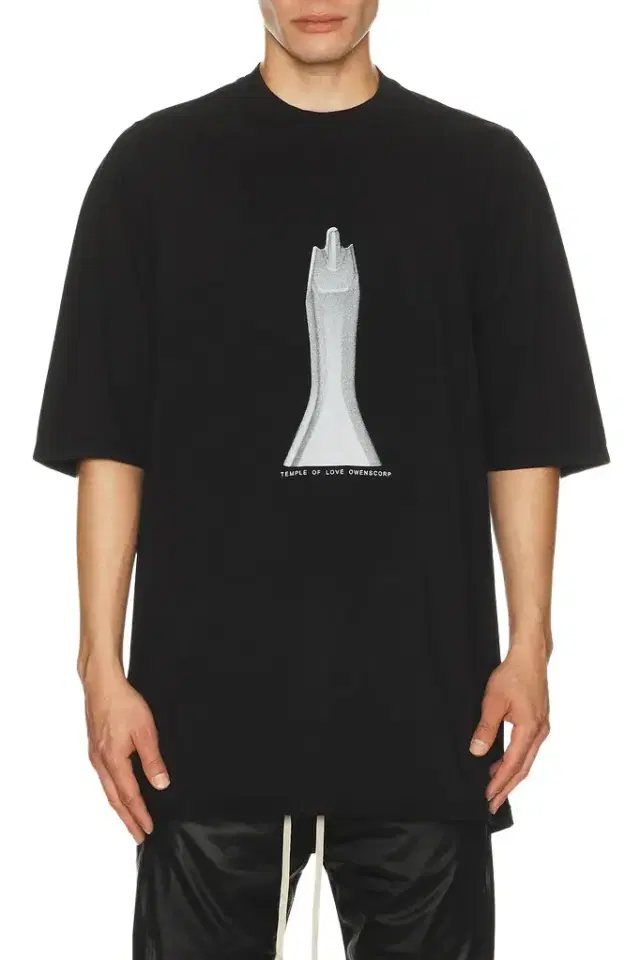 DRKSHDW by Rick Owens Sister Graphic Jumbo Short Sleeve T