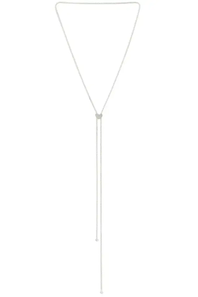 Loren Stewart Heart Bolo Necklace