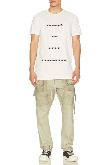 DRKSHDW by Rick Owens Temple of Love Owenscorp Graphic Level T | Thumbnail 3 DRKSHDW by Rick Owens Temple of Love Owenscorp Graphic Level T | Thumbnail 3