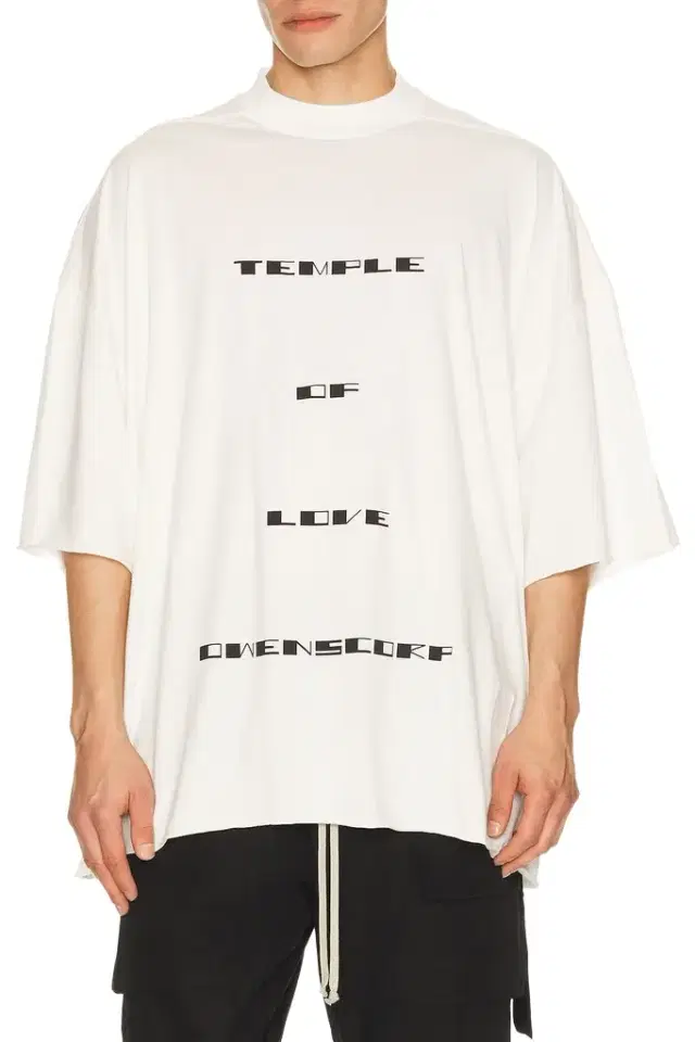DRKSHDW by Rick Owens Temple of Love Owenscorp Graphic Tommy T
