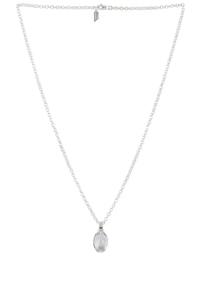 Loren Stewart Crystal Orb Amulet Necklace