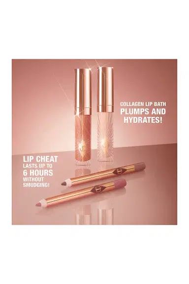 Charlotte Tilbury Glossy Nude Pink Lip Duo | Thumbnail 3