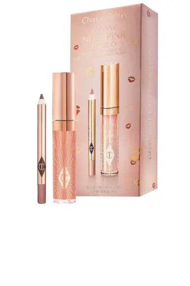 Charlotte Tilbury Glossy Nude Pink Lip Duo | Thumbnail 1