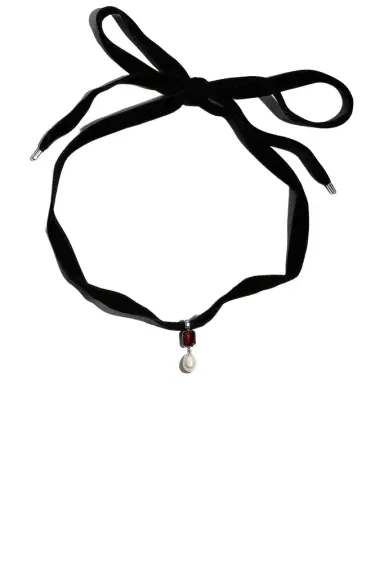 Loren Stewart Crimson Pearl Choker Necklace | Thumbnail 1 Loren Stewart Crimson Pearl Choker Necklace | Thumbnail 1