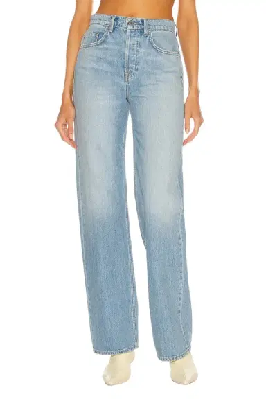 GRLFRND Brooklyn High Rise Straight Jeans | Thumbnail 1 GRLFRND Brooklyn High Rise Straight Jeans | Thumbnail 1