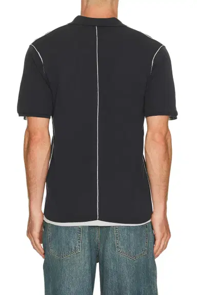 Won Hundred Jonas Two Layer Knit Polo | Thumbnail 2