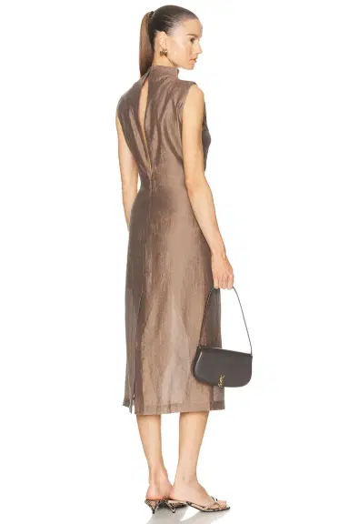L'Academie Harmi Midi Dress | Thumbnail 4