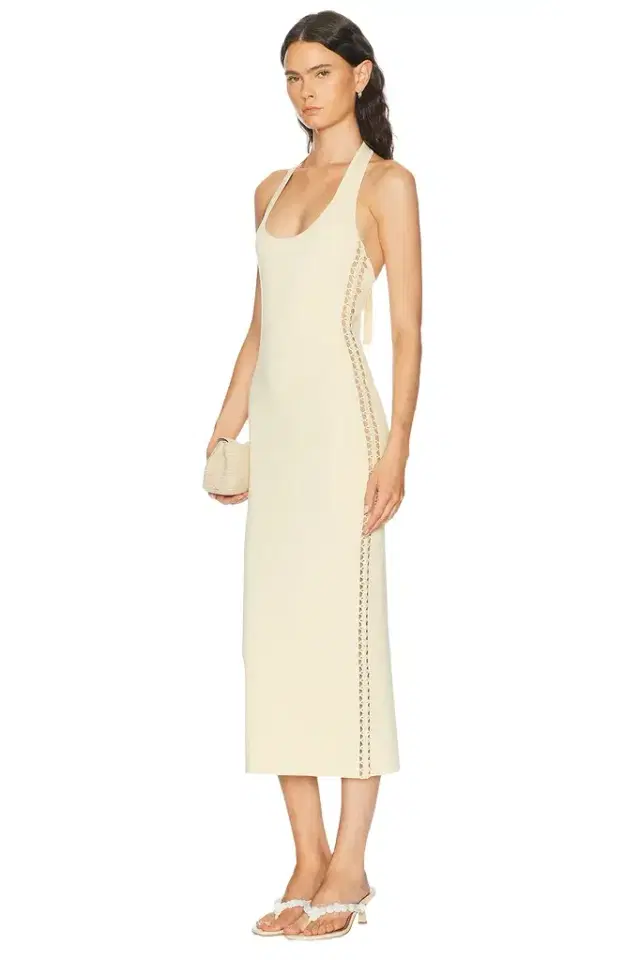 L'Academie Fara Halter Dress