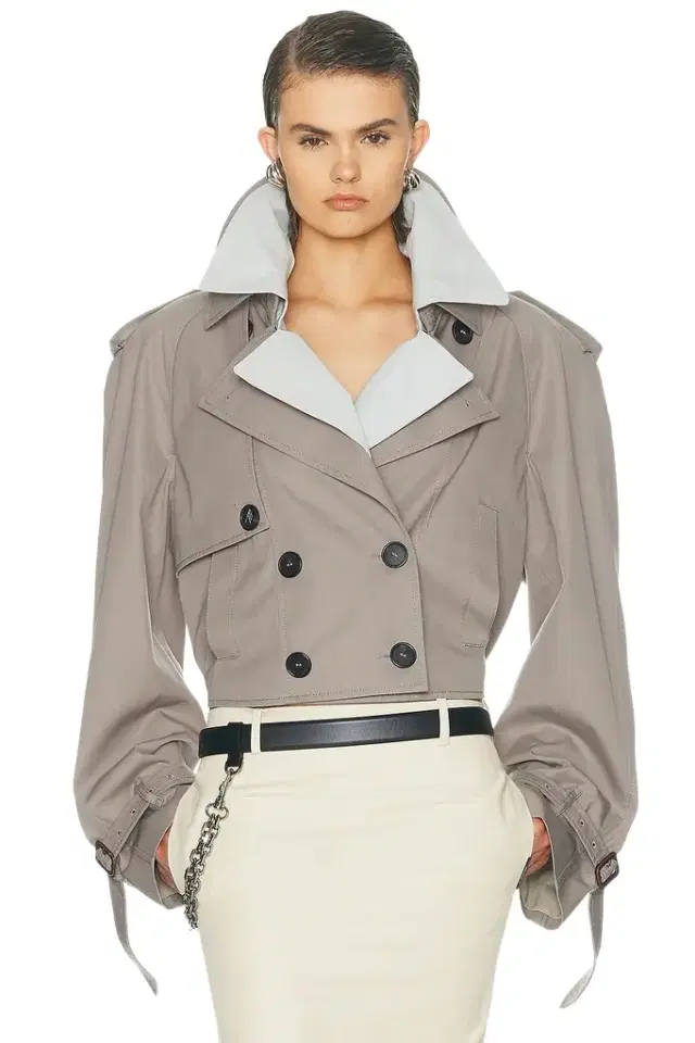 The Attico Trench Bomber Jacket
