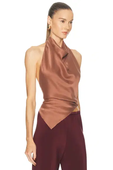 EAVES Frida Silk Top | Thumbnail 2 EAVES Frida Silk Top | Thumbnail 2
