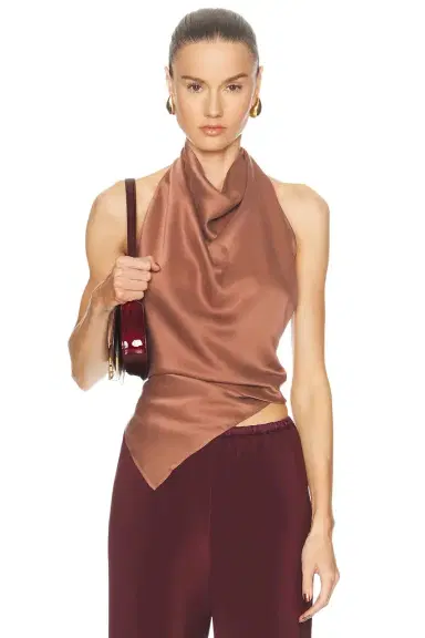 EAVES Frida Silk Top | Thumbnail 1 EAVES Frida Silk Top | Thumbnail 1