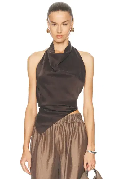 EAVES Frida Silk Top | Thumbnail 1 EAVES Frida Silk Top | Thumbnail 1