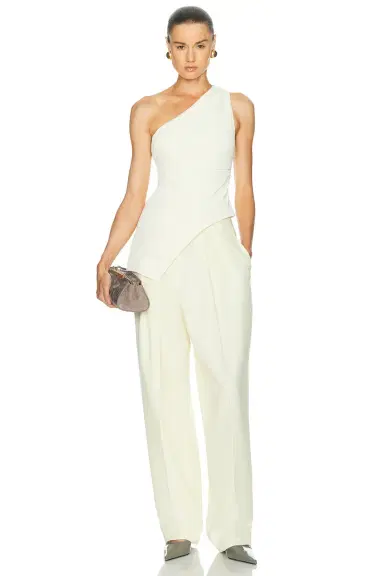 EAVES Dani Polished Crepe Asym Top | Thumbnail 5 EAVES Dani Polished Crepe Asym Top | Thumbnail 5