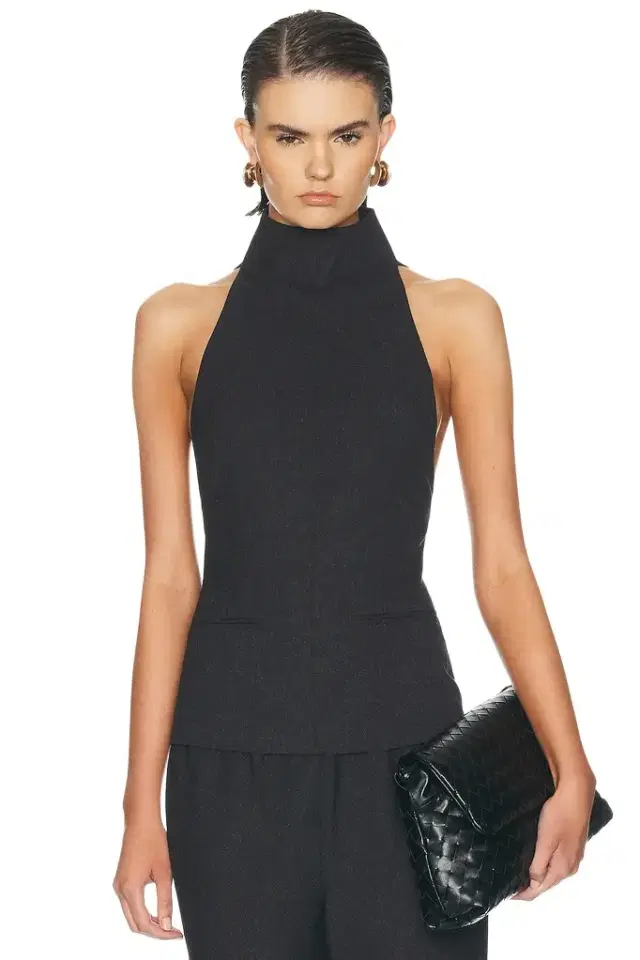 EAVES Keldan Classic Suiting Vest Top