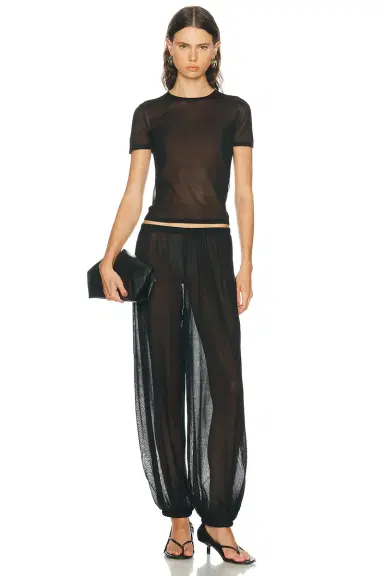 EAVES Wrenley Knit Tee | Thumbnail 4 EAVES Wrenley Knit Tee | Thumbnail 4
