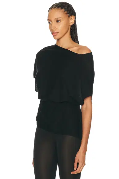 EAVES Jaidyn Knit Asymmetrical Top | Thumbnail 3 EAVES Jaidyn Knit Asymmetrical Top | Thumbnail 3