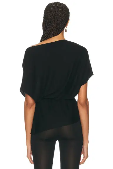 EAVES Jaidyn Knit Asymmetrical Top | Thumbnail 4 EAVES Jaidyn Knit Asymmetrical Top | Thumbnail 4