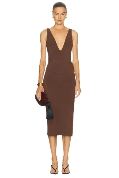EAVES Prava Midi Dress | Thumbnail 1