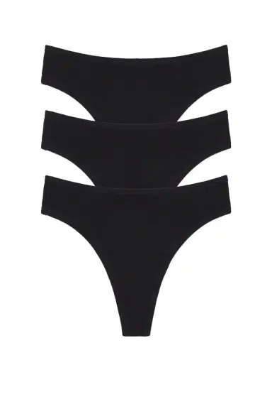 Negative Underwear Cloud Cotton Thong 3-pack | Thumbnail 1
