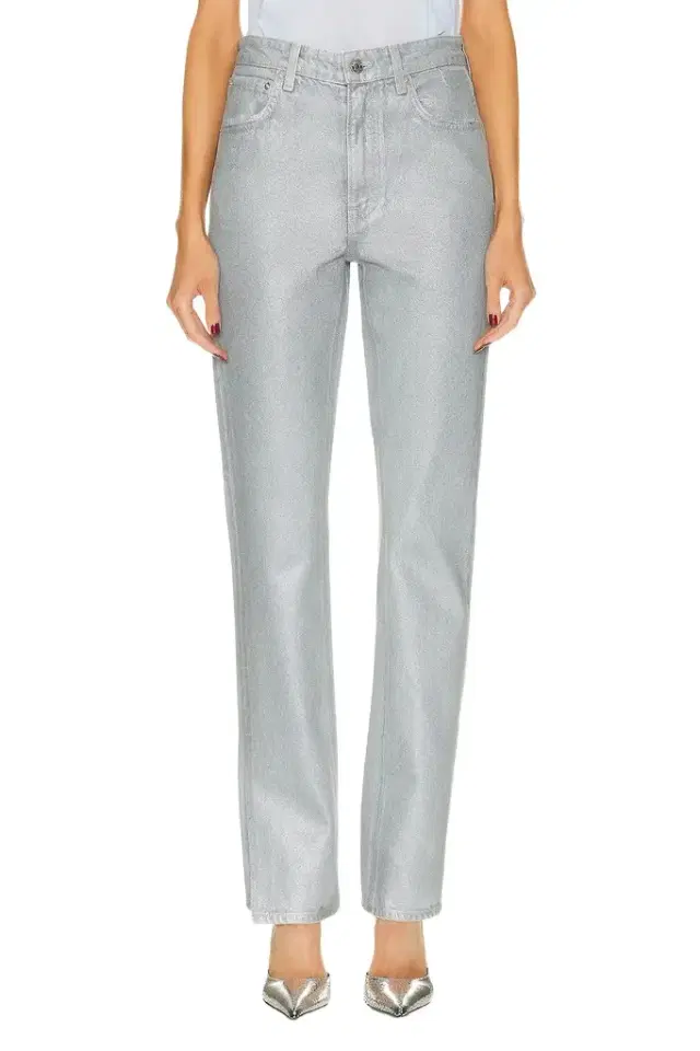 GRLFRND Harlow Coated High Rise Boot Jeans