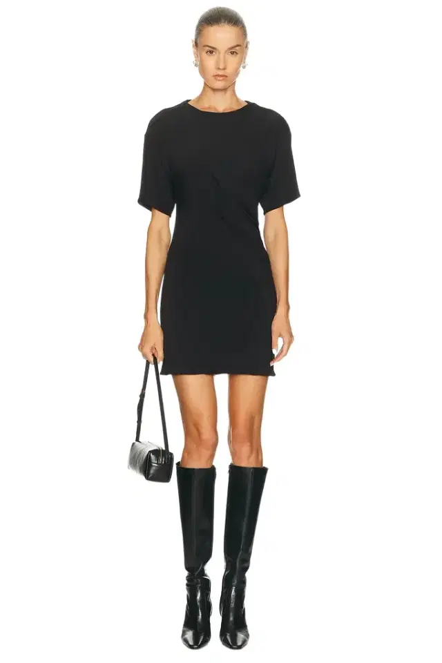 Ira Twisted Tee Dress