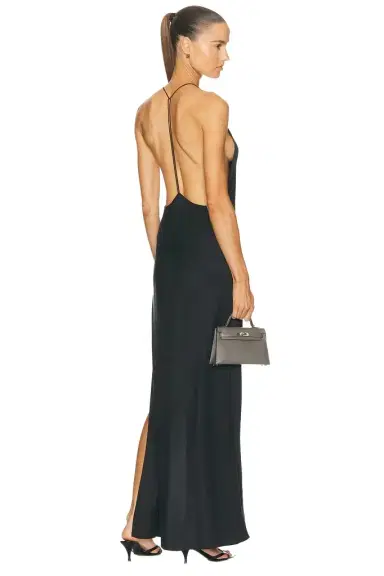EAVES Lydia Silk Maxi Dress | Thumbnail 1