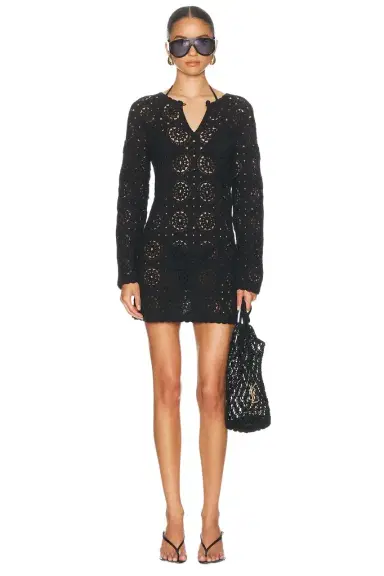 Frame The Crochet Keyhole Dress | Thumbnail 1