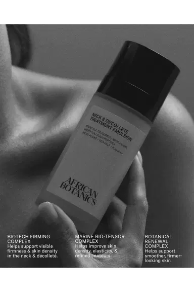 African Botanics Neck & Decollete Treatment Emulsion | Thumbnail 3 African Botanics Neck & Decollete Treatment Emulsion | Thumbnail 3