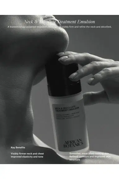 African Botanics Neck & Decollete Treatment Emulsion | Thumbnail 5 African Botanics Neck & Decollete Treatment Emulsion | Thumbnail 5