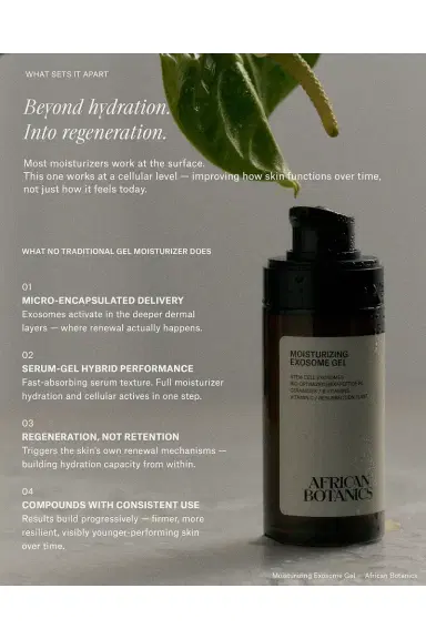 African Botanics Moisturizing Exosome Gel | Thumbnail 5 African Botanics Moisturizing Exosome Gel | Thumbnail 5