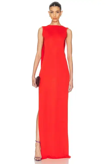 Sid Neigum Floor Length Cowl Back Dress | Thumbnail 2 Sid Neigum Floor Length Cowl Back Dress | Thumbnail 2