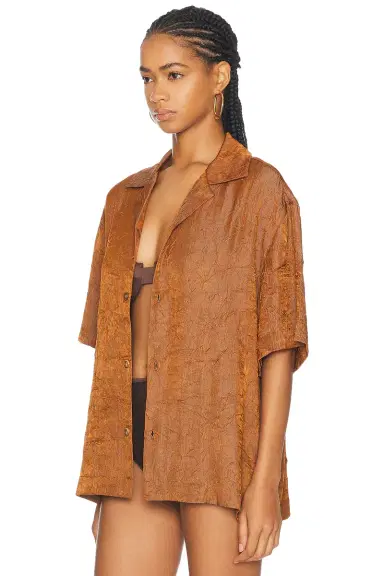 WAO Crinkled Short Sleeve Shirt | Thumbnail 3