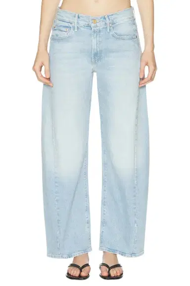 Mother The Mid Rise Half-pipe Hover Jeans | Thumbnail 1 Mother The Mid Rise Half-pipe Hover Jeans | Thumbnail 1
