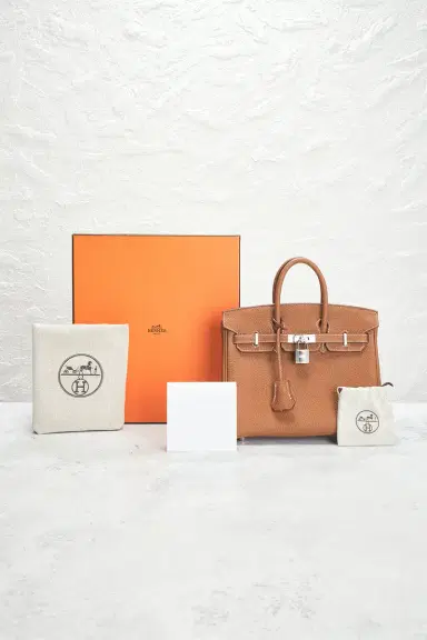 HERMÈS Hermes Togo Birkin 25 Handbag | Thumbnail 8 HERMÈS Hermes Togo Birkin 25 Handbag | Thumbnail 8
