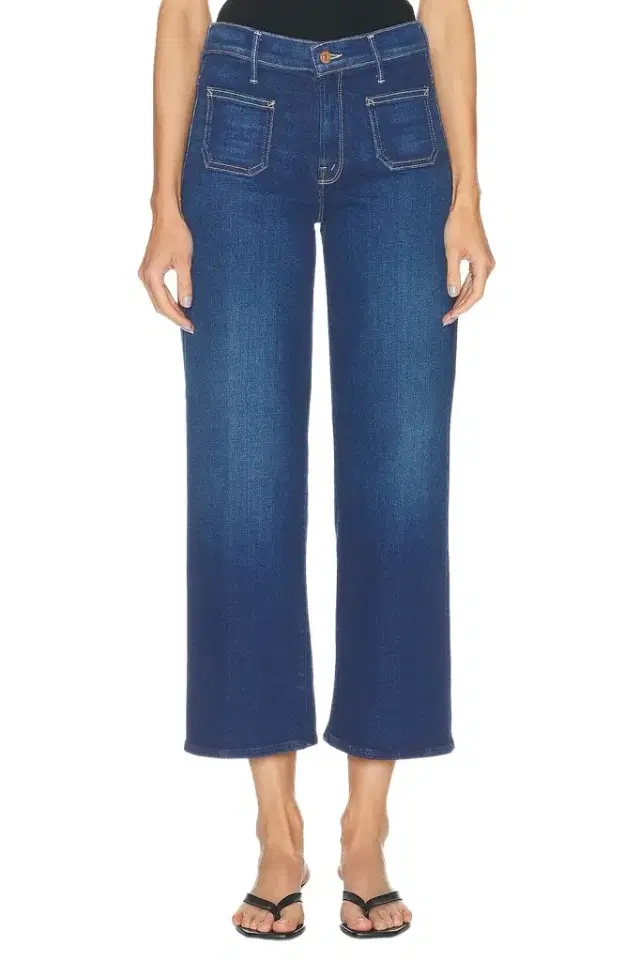 Mother The Patch Pocket Mid Rise Maven Ankle Jeans
