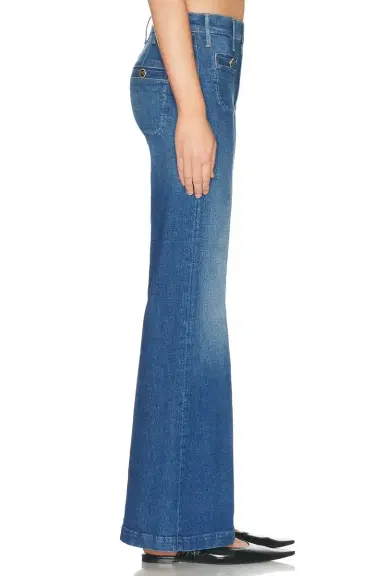 Mother The Stashed Hustler Roller Sneak Jeans | Thumbnail 3 Mother The Stashed Hustler Roller Sneak Jeans | Thumbnail 3