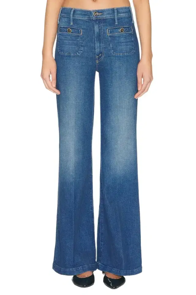 Mother The Stashed Hustler Roller Sneak Jeans