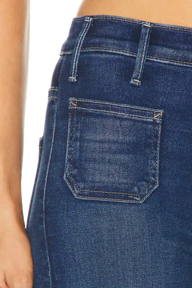 Mother The Hustler Roller Patch Pocket Sneak Jeans | Thumbnail 6 Mother The Hustler Roller Patch Pocket Sneak Jeans | Thumbnail 6