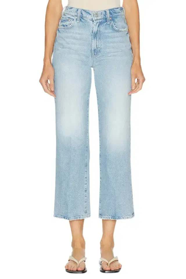 Mother The Rambler Zip Flood Jeans