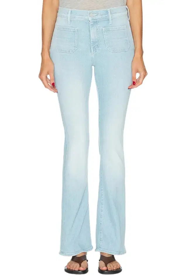 Mother Patch Pocket Weekend Jeans